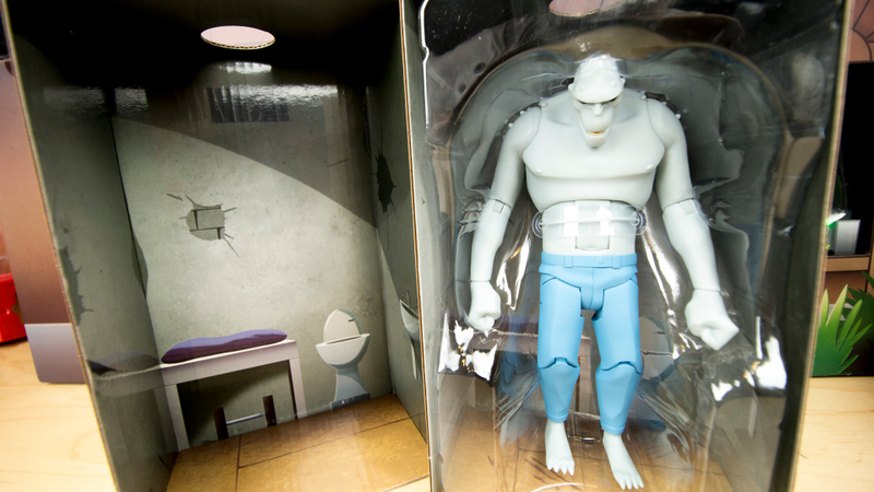 I wish they came with real prison toilets.